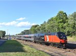 Taken just north of John Street, southbound Ctrail Train # 4463 accelerates through the outskirts of Wallingford 